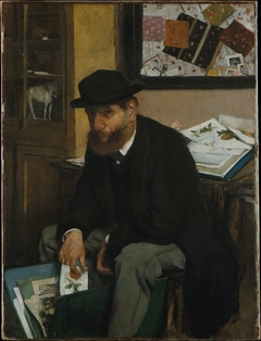 The Collector of Prints by Edgar Degas