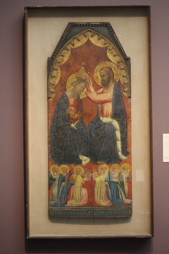 The coronation of Mary by Puccio di Simone