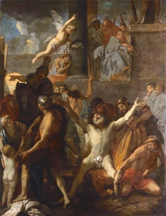 The Crucifixion of Saint Andrew by Charles Le Brun