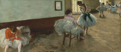 The Dance Lesson by Edgar Degas