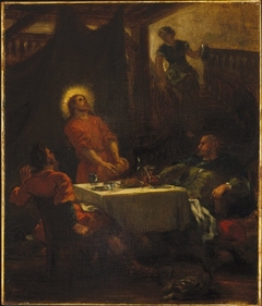 The Disciples at Emmaus, or The Pilgrims at Emmaus by Eugène Delacroix