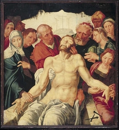 The Entombment of Christ by Maerten van Heemskerck