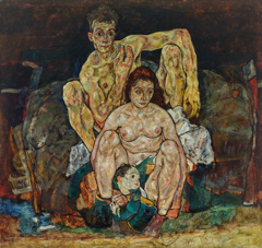 The Family by Egon Schiele