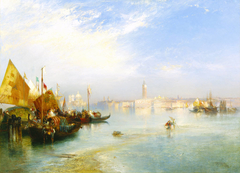 The Fisherman's Wedding Party by Thomas Moran