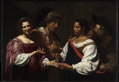 The Fortune-teller by Simon Vouet