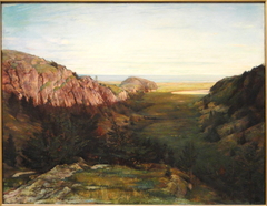 The Last Valley - Paradise Rocks by John La Farge