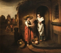 The Milk Girl by Nicolaes Maes