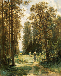 The Path in the Forest by Ivan Shishkin