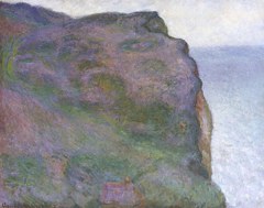 The Pointe du Petit Ailly in Gray Weather by Claude Monet