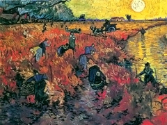 The Red Vineyard by Vincent van Gogh