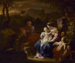 The Rest on the Flight into Egypt by Francesco Solimena