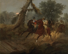 The Ride of General Marion's Men by Alonzo Chappel