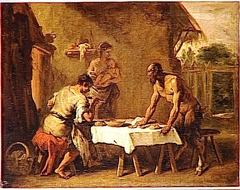 The Satyr and the Peasant by Sebastiano Ricci