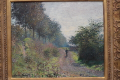 The Sheltered Path by Claude Monet