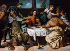 The Supper at Emmaus by Jacopo Tintoretto