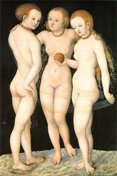 The Three Graces by Lucas Cranach the Elder