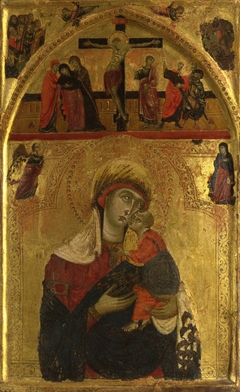 The Virgin and Child by Master of the Clarisse Panel