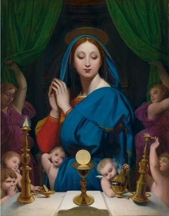 The Virgin with the Host by Jean-Auguste-Dominique Ingres