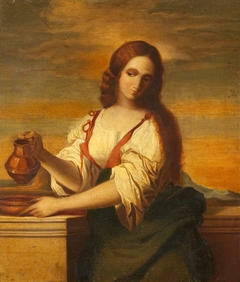 The Woman of Samaria (after Guercino) by Georgiana Chatterton