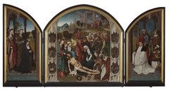 Triptych with the Lamentation of Christ by Cornelis Engebrechtsz