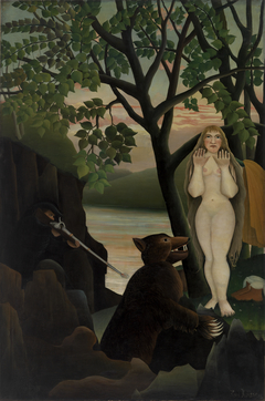 Unpleasant Surprise (Mauvaise surprise) by Henri Rousseau