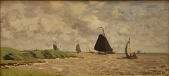 View from Voorzan by Claude Monet