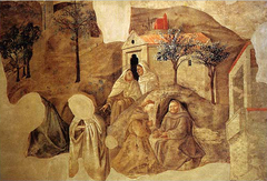 Confirmation of the Carmelite Rule by Filippo Lippi