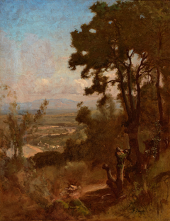 Valley Near Perugia by George Inness