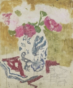 Vase with Pink Flowers by George Hendrik Breitner