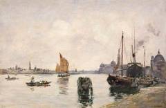 Venice by Eugène Louis Boudin