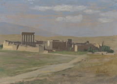 View of Baalbek by Jean-Léon Gérôme