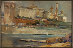 View of the Kremlin by Jan Stanisławski