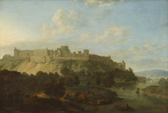 View of Windsor Castle from the River by Anonymous