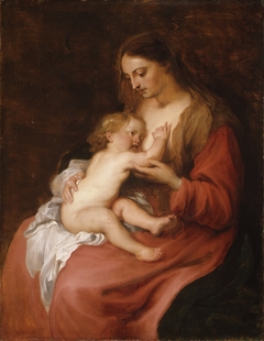 Virgin and Child by Anthony van Dyck