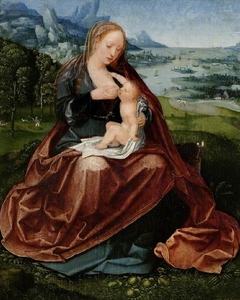 Virgin and Child by Master of the Female Half-Lengths