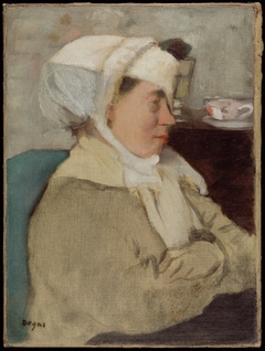 Woman with a Bandage by Edgar Degas