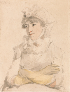 Woman with Folded Arms by anonymous painter