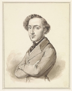 Zelfportret van Moritz Calisch by Moritz Calisch