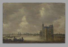 A Castle by a River by Jan van Goyen