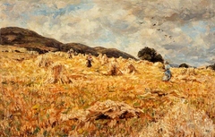 A Cornfield near Wooler by James Charles