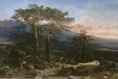 A Guadarrama Landscape by Martín Rico