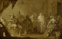 A Musical Party by Adriaen Pietersz. van de Venne