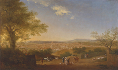 A Panoramic View of Florence from Bellosguardo by Thomas Patch