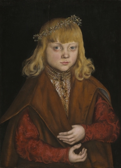 A Prince of Saxony by Lucas Cranach the Elder