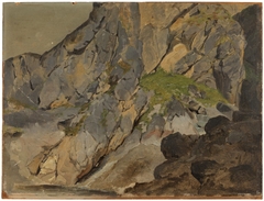 A Rock Study, Italy by Jørgen Sonne