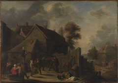 A rustic party by David Teniers the Elder