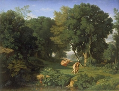 Adam and Eve Chased from the Garden of Eden by Jean-Achille Benouville