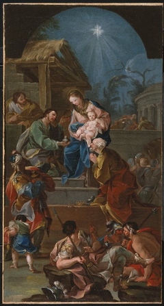 Adoration of the Magi by Antonio González Velázquez