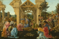 Adoration of the Magi by Sandro Botticelli