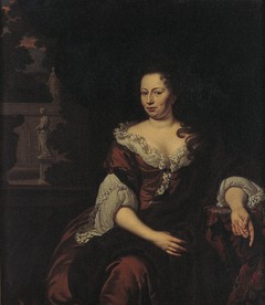 Agatha van Loon (1666-1699) by Michiel van Musscher